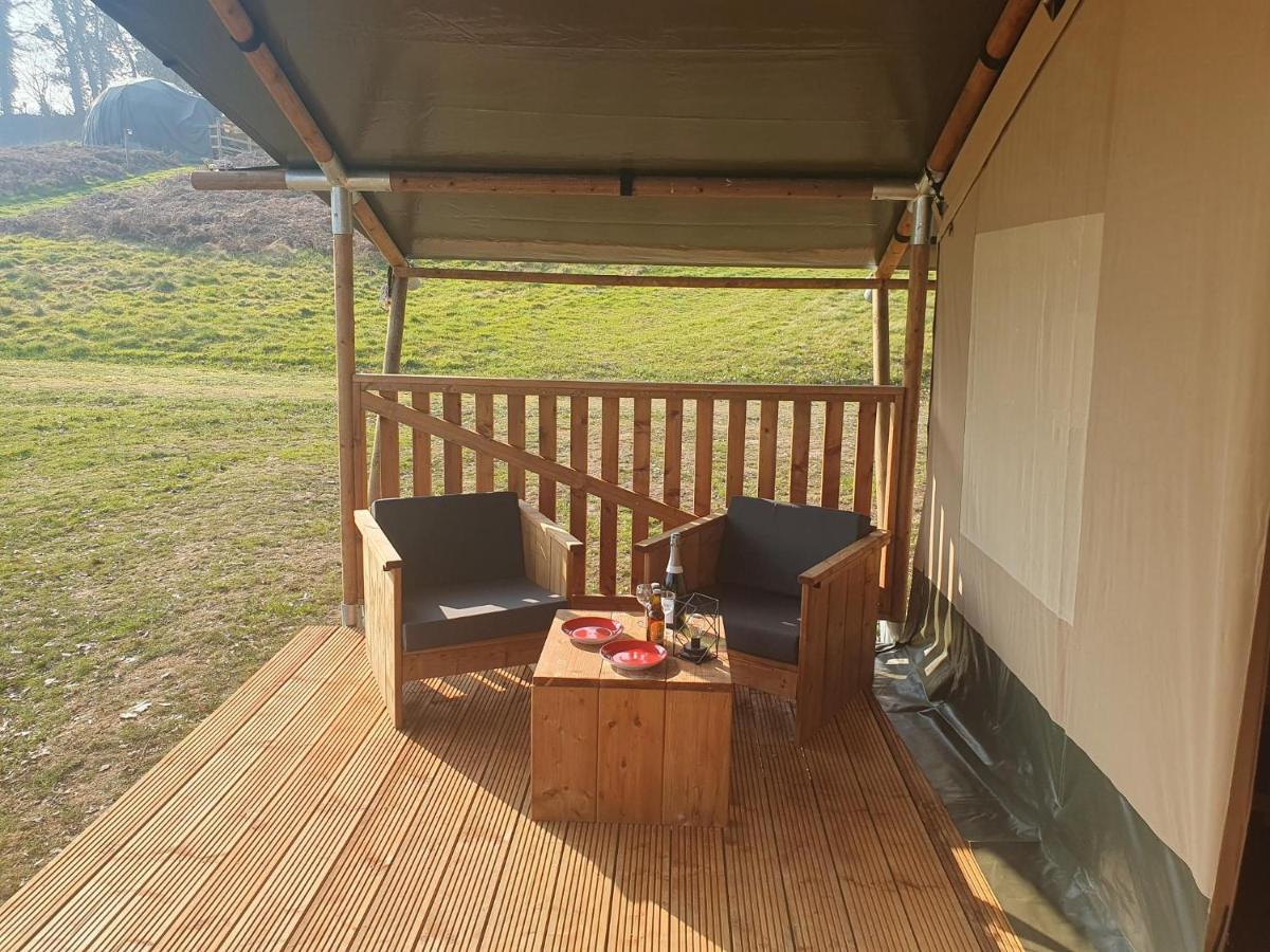Luxury Safari Tents At Moulin Du Pommier Glamping & Camping Saulgond Ngoại thất bức ảnh