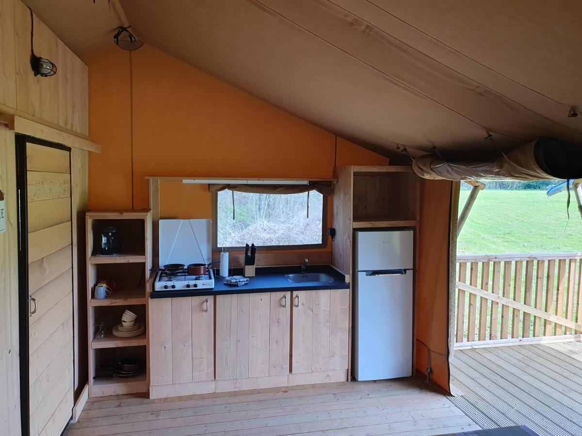 Luxury Safari Tents At Moulin Du Pommier Glamping & Camping Saulgond Ngoại thất bức ảnh