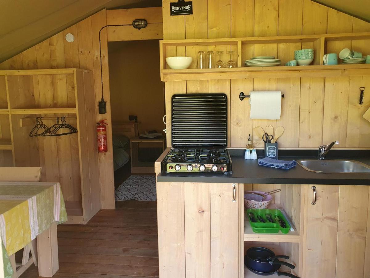 Luxury Safari Tents At Moulin Du Pommier Glamping & Camping Saulgond Ngoại thất bức ảnh