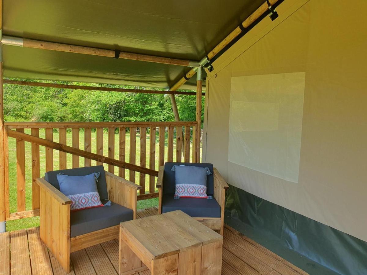 Luxury Safari Tents At Moulin Du Pommier Glamping & Camping Saulgond Ngoại thất bức ảnh