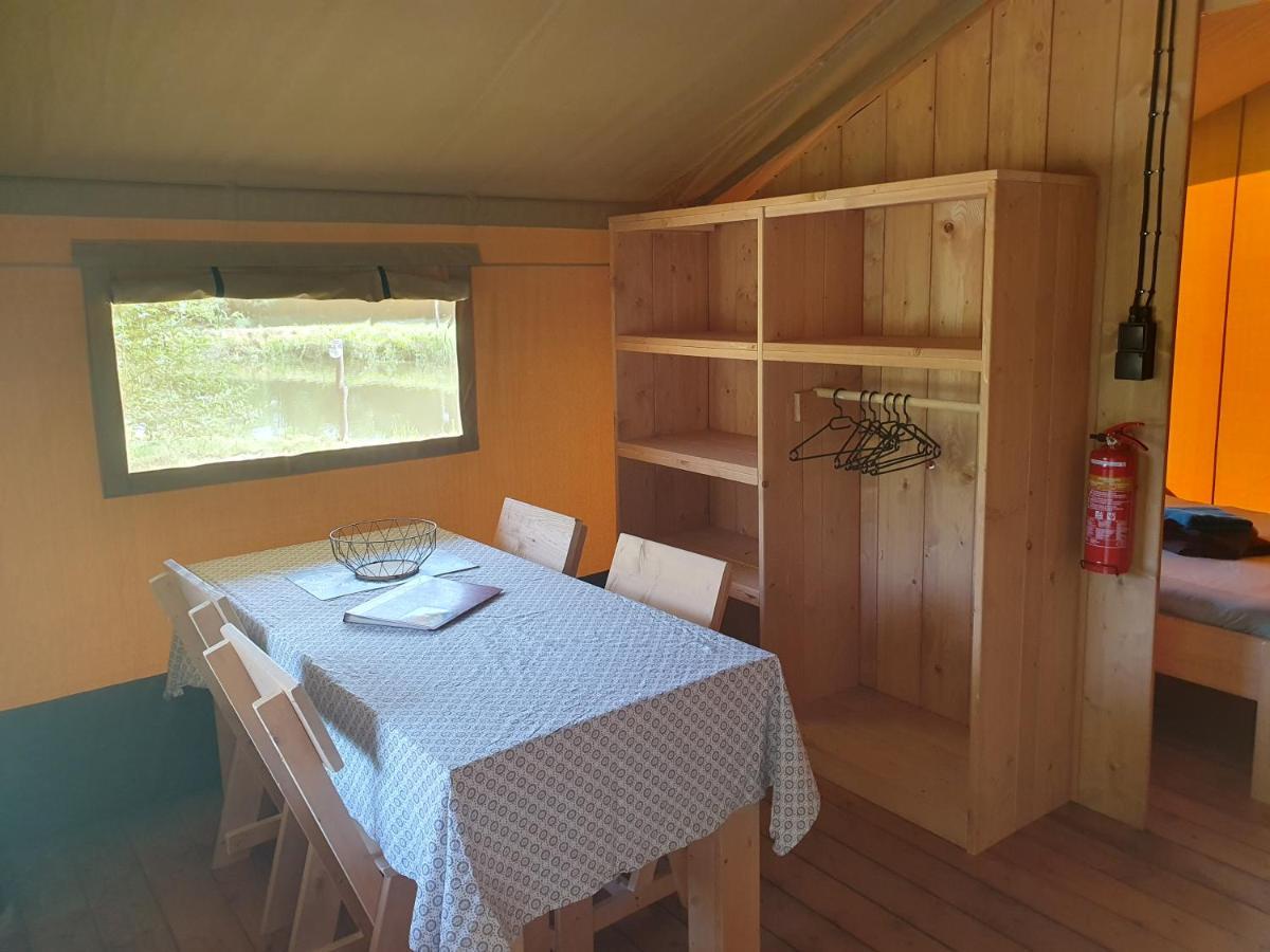 Luxury Safari Tents At Moulin Du Pommier Glamping & Camping Saulgond Ngoại thất bức ảnh